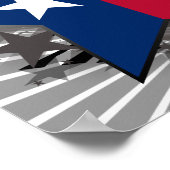 Texas Star Poster (Ecke)
