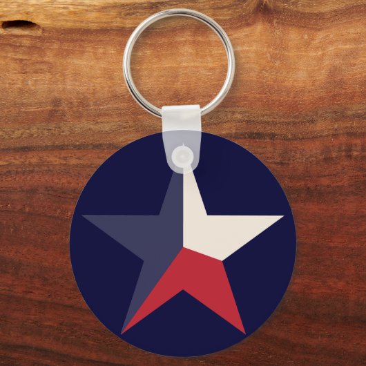 Texas Star Schlüsselanhänger (Vorderseite)