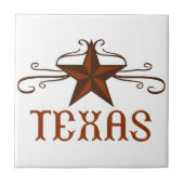 Texas Star Scroll Fliese (Vorderseite)
