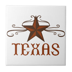 Texas Star Scroll Fliese