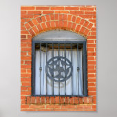 Texas Star Window 5 x 7 Zoll Poster (Vorne)