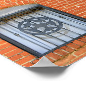 Texas Star Window 5 x 7 Zoll Poster (Ecke)