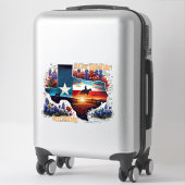 Texas Stark Aufkleber (Koffer)