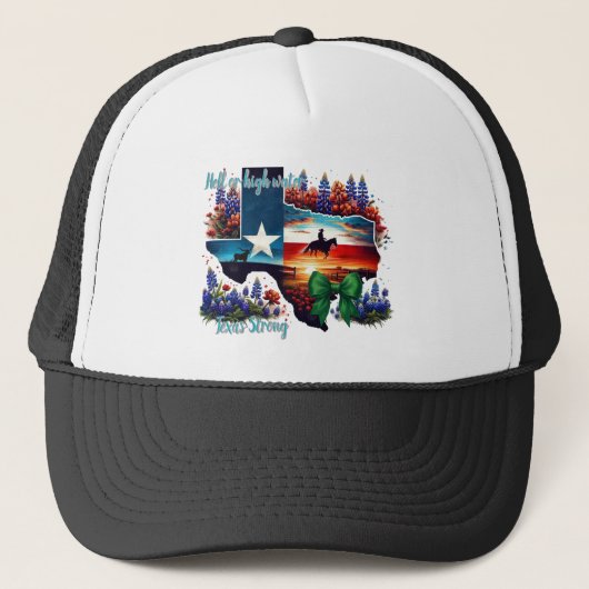 Texas Stark Truckerkappe (Vorderseite)