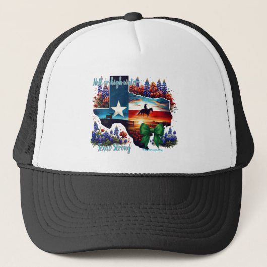 Texas Stark Truckerkappe (Vorderseite)