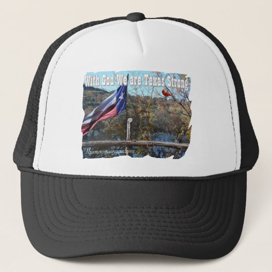 Texas stark truckerkappe (Vorderseite)
