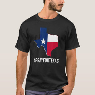 Texas Starke Gebet für Texas Schüler Kinder Flag K T-Shirt