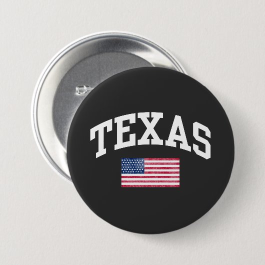 Texas state button (Vorne & Hinten)