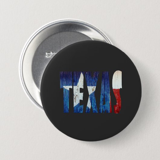 Texas state button (Vorne & Hinten)