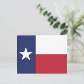 Texas State Flag Iconic Lone Star Patriot Postkarte (Stehend Vorderseite)