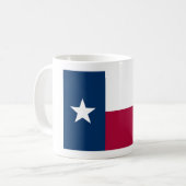 Texas State Flag Kaffeetasse Becher (Vorderseite Links)