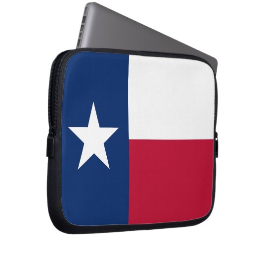 Texas State Flag Laptop Sleeve (Vorne Rechts)