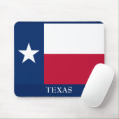 TEXAS-State-Flag-Maus-Pad Text Star anpassen Mousepad (Mit Mouse)