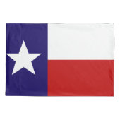 Texas State Flag Print Patriotic Kissenbezug (Rückseite)