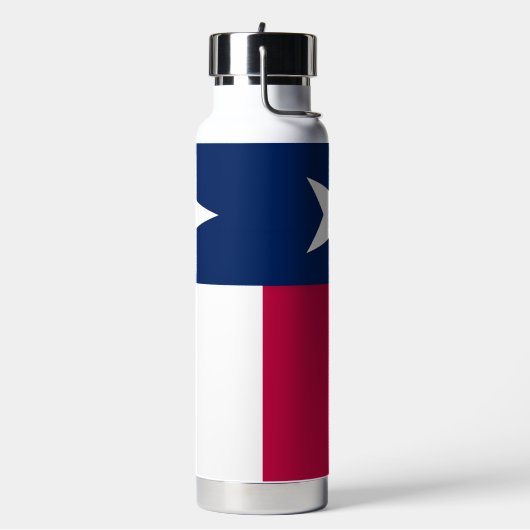 Texas State Flag Stainless Steel Water Bottle Trinkflasche (Links)