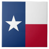 Texas State Flag Tile Fliese (Vorderseite)
