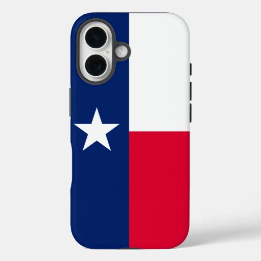 Texas-State-Flagge Design Dekor Case-Mate iPhone Hülle (Rückseite)