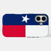 Texas-State-Flagge Design Dekor Case-Mate iPhone Hülle (Rückseite (Horizontal))