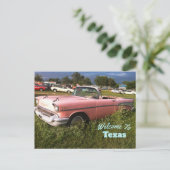 Texas State Postkarte (Stehend Vorderseite)