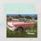 Texas State Postkarte (Vorne/Hinten)