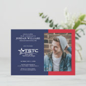 Texas State Technical College Graduation Ankündigung (Stehend Vorderseite)