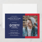 Texas State Technical College Graduation Ankündigung (Vorne/Hinten)