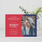 Texas State Technical College Graduation Ankündigung (Stehend Vorderseite)