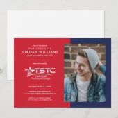 Texas State Technical College Graduation Ankündigung (Vorne/Hinten)