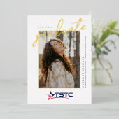 Texas State Technical College Graduation Folieneinladung (Stehend vorne)