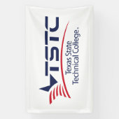 Texas State Technical College Logo Banner (Vertikal)