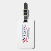 Texas State Technical College-Logo Gepäckanhänger (Vorderseite vertikal)