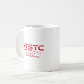 Texas State Technical College-Logo Kaffeetasse (Vorderseite Links)