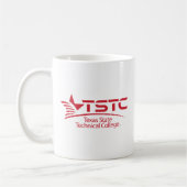 Texas State Technical College-Logo Kaffeetasse (Links)