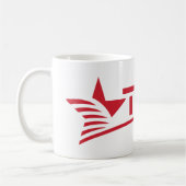 Texas State Technical College-Logo Kaffeetasse (Links)