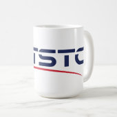 Texas State Technical College-Logo Kaffeetasse (VorderseiteRechts)