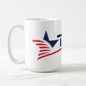 Texas State Technical College-Logo Kaffeetasse (Links)