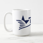 Texas State Technical College-Logo Kaffeetasse (Links)