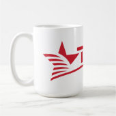 Texas State Technical College-Logo Kaffeetasse (Links)