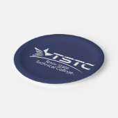 Texas State Technical College-Logo Pappteller (Schrägansicht)