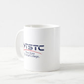 Texas State Technical College Logo remains the sam Kaffeetasse (Vorderseite Links)