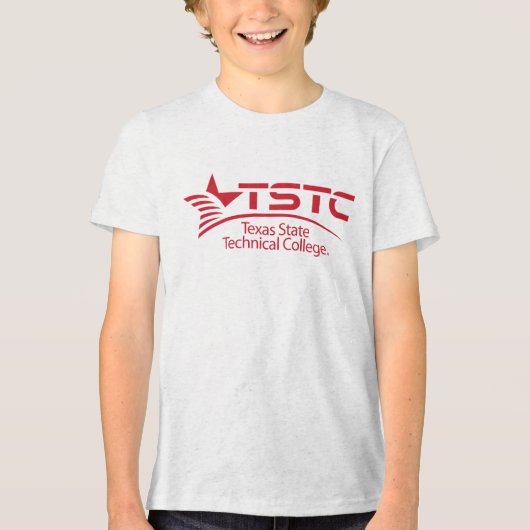 Texas State Technical College-Logo Tri-Blend Shirt (Vorderseite)