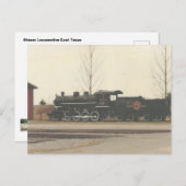 Texas Steam Locomotive Postcard Postkarte (Vorne/Hinten)
