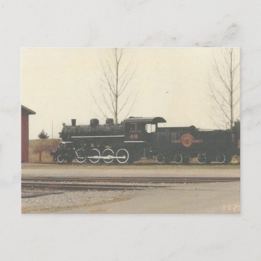 Texas Steam Locomotive Postcard Postkarte (Vorderseite)
