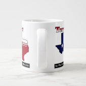 Texas Stehend Strong Jumbo-Tasse (Rückseite)