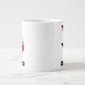 Texas Stehend Strong Jumbo-Tasse (Vorderseite)