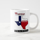 Texas Stehend Strong Jumbo-Tasse (Rechts)