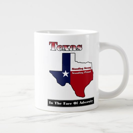 Texas Stehend Strong Jumbo-Tasse (Rechts)