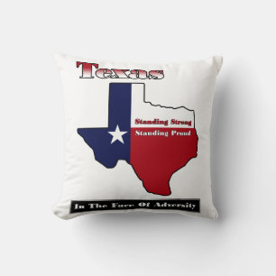 Texas Stehend Strong Kissen