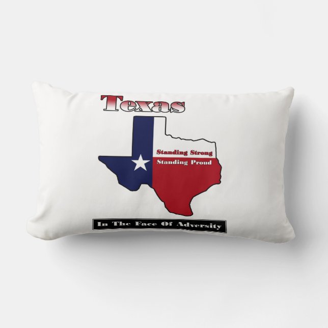 Texas Stehend Strong Lendenkissen (Vorderseite)
