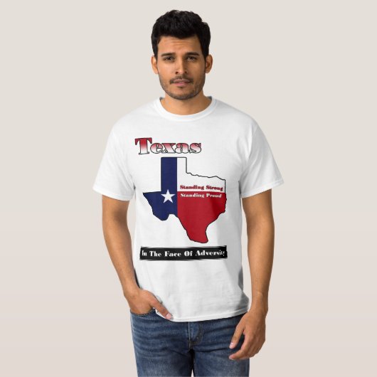 Texas Stehend Strong T-Shirt (Vorne ganz)